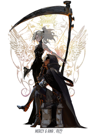 Illustration for article titled Overwatch Characters As Fantasy Heroes